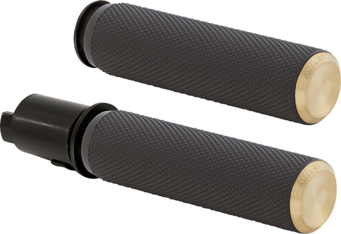 ARLEN NESS Knurled Grips - TBW - Brass 500-052
