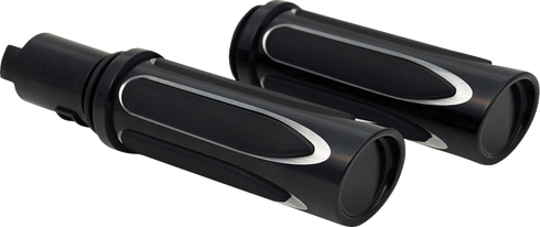 ARLEN NESS Deep Cut Comfort Series Grips - TBW - Black 500-069