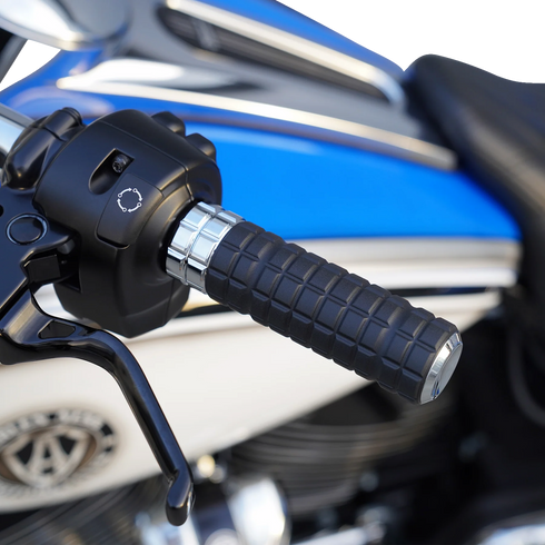 ARLEN NESS SpeedLiner Grips - TBW - Chrome 500-063