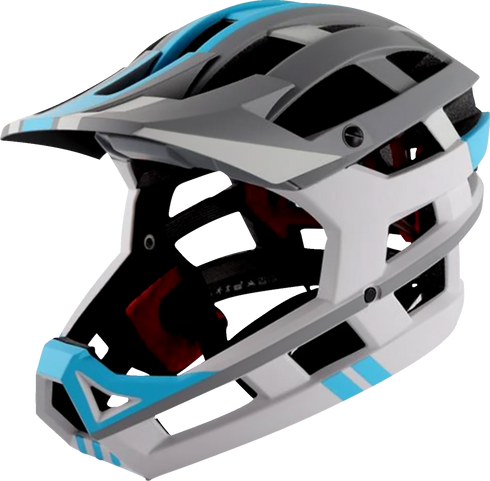 KALI Invader 2.0 Helmet - Limited - Force - White/Blue - L-2XL 0221824417