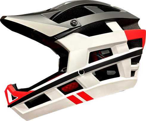 KALI Invader 2.0 Helmet - Limited - Force - White/Red - L-2XL 0221824427