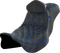 SADDLEMEN Pro Series SDC Performance Seat - w/ Backrest - Blue Stitch - FLH/FLT '08-'23 SC80807BLURT