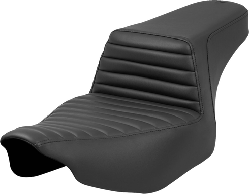 SADDLEMEN Step-Up Seat - Tuck-n'-Roll - Black - Extended Reach - FL '23-'24 823-07E-171