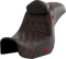 SADDLEMEN Pro Series SDC Performance Seat - w/ Backrest - Red Stitch - Dyna '06-'17 SC80604REDRT