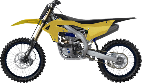UFO Body Kit - Gold - Yamaha - YZ YAKIT326F@24