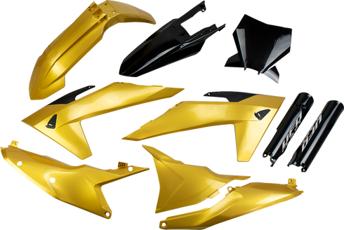 UFO Body Kit - Gold/Black - KTM - EX '24 KTKIT530F@24