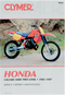 CLYMER Manual - Honda - CR250R-500R CM443
