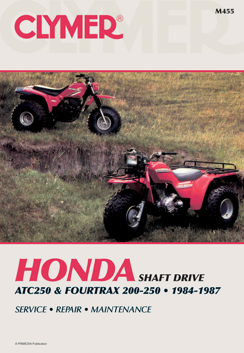 CLYMER Manual - Honda - ATC250ES / SX, TRX200 / 250 CM455