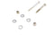 Colony Gas Tank Mounting Kit Cadmium Plated - 3475-8