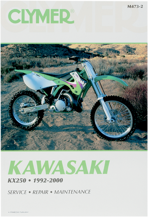 CLYMER Manual - Kawasaki - KX250 CM4732