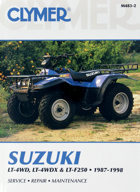 CLYMER Manual - Suzuki - 250 King Quad / Quad Runner CM4832
