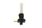 Sifton Black Petcock with Nut and 90 Left Outlet - 35-0187