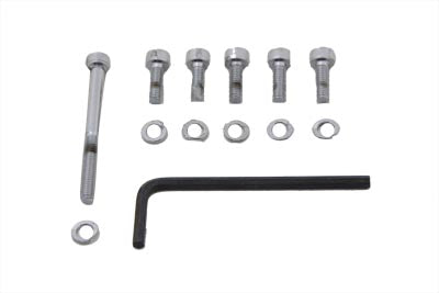Gardner-Westcott Keihin Carburetor Chrome Allen Screw Kit - 35-0206