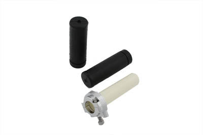 V-Twin Dual Handlebar Throttle Handle and Grips - 35-0237