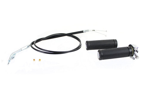 V-Twin Twist Grip Kit with Cables - 35-0276