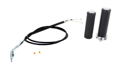 V-Twin Twist Grip Kit with Cables - 35-0276