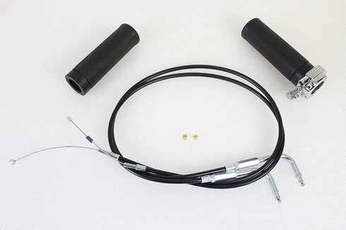 V-Twin Twist Grip Kit with Cables - 35-0277