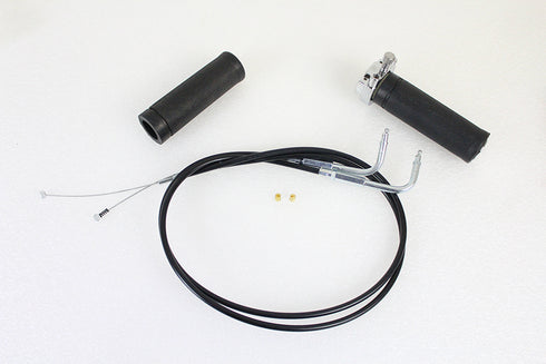 V-Twin Twist Grip Kit with Cables - 35-0277