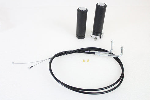 V-Twin Twist Grip Kit with Cables - 35-0277