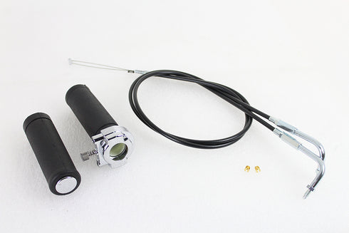 V-Twin Twist Grip Kit with Cables - 35-0278