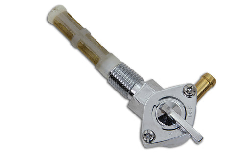 Sifton Chrome Petcock with 90 Outlet - 35-0396