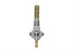 V-Twin Petcock Straight Outlet Chrome - 35-0404