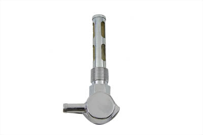 V-Twin Petcock Right Outlet Chrome - 35-0405