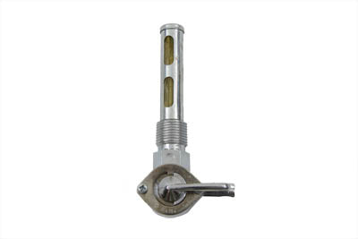 V-Twin Petcock Right Outlet Chrome - 35-0405