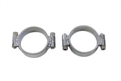 Sifton Chrome Intake Manifold Clamp Set - 35-0406