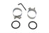 Sifton Chrome Intake Manifold Clamp Set - 35-0408