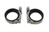 V-Twin Power Intake Manifold Clamp Kit with Flat Seals - 35-0409
