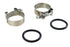 V-Twin Power Intake Manifold Clamp Kit with O-Rings - 35-0415