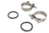 V-Twin Power Intake Manifold Clamp Kit with O-Rings - 35-0415