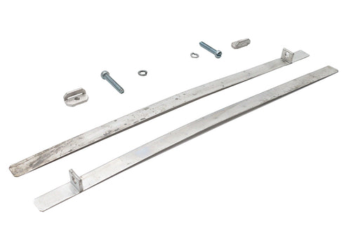 V-Twin Replica Cadmium Intake Manifold Clamp Set - 35-0417