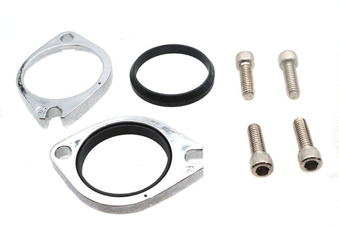 V-Twin Intake Manifold Flange Kit Chrome - 35-0427