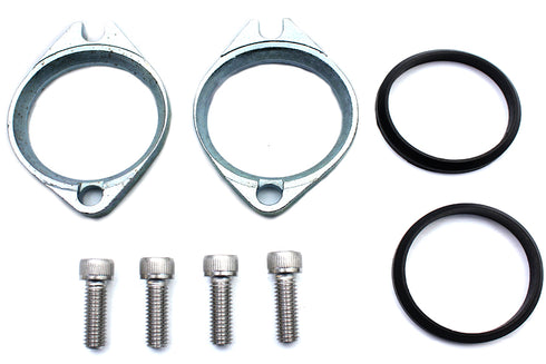 V-Twin Intake Manifold Flange Kit Natural Finish - 35-0428