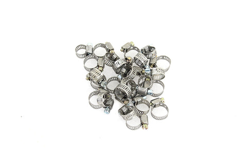 V-Twin Fuel Line Hose Clamp Stainless Steel - 35-0442