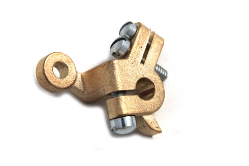 V-Twin Brass Knucklehead Carburetor Throttle Lever - 35-0445