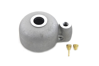 V-Twin Linkert Carburetor Float Bowl with Alloy Finish - 35-0546