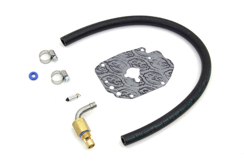 S&S Cycle Retrofit Fuel Line Kit Black for S&S inchE inch and OKO Car - 35-0548