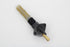 V-Twin Petcock Straight Outlet Black - 35-0549