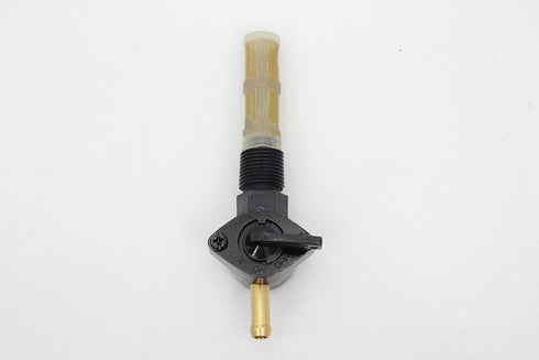 V-Twin Petcock Straight Outlet Black - 35-0549