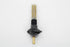 V-Twin Petcock Straight Outlet Black - 35-0549