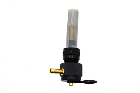 V-Twin Sifton Black Hex Petcock Forward Facing - 35-0641