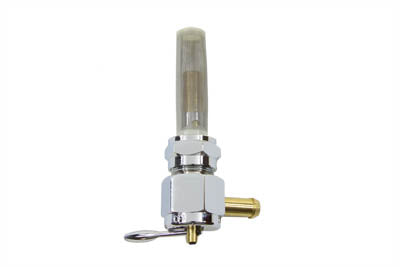 Sifton Sifton Chrome Hex Petcock Forward Facing with Nut - 35-0690