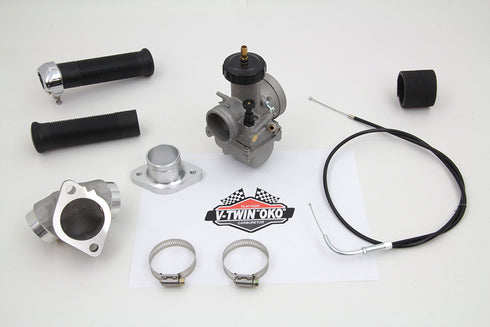 V-Twin 38mm OKO Flatslide Carburetor Kit - 35-0696