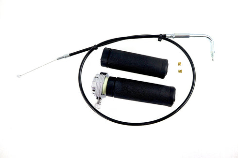 V-Twin Handlebar Throttle Cable Assembly Single - 35-0700