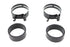 V-Twin Black Intake Manifold Clamp Set - 35-0709