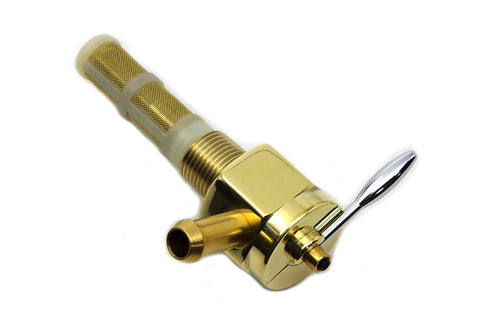 V-Twin Sifton Brass Hex Petcock 90 Right Hand Spigot - 35-0757