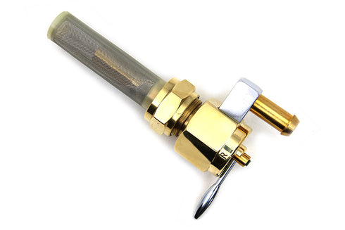 V-Twin Sifton Brass Hex Petcock Inward Spigot with Nut - 35-0758